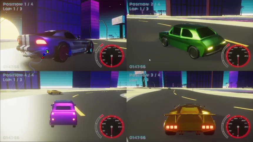 Скриншот 4 к игре Dreamstate Racing