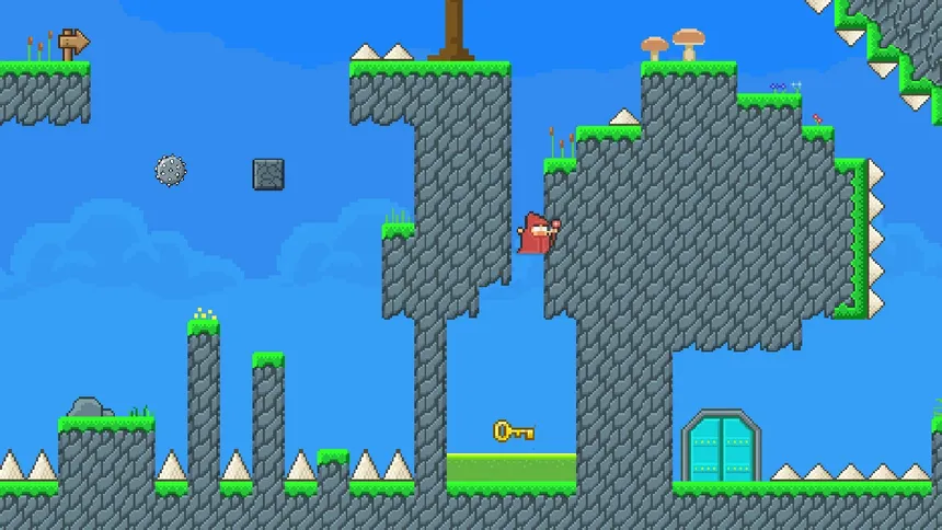 Скриншот 3 к игре BROTHER!!! Save him! - Hardcore Platformer
