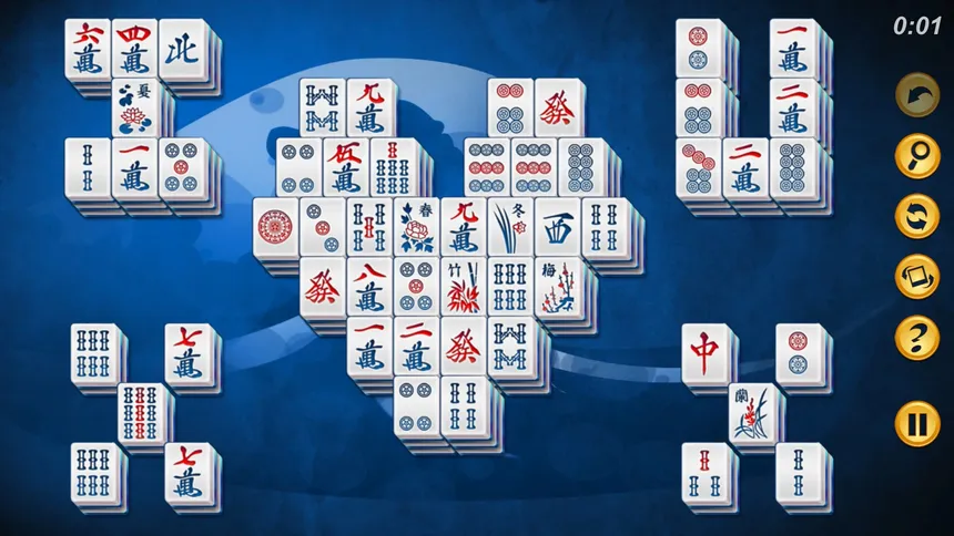 Скриншот 1 к игре Mahjong Deluxe