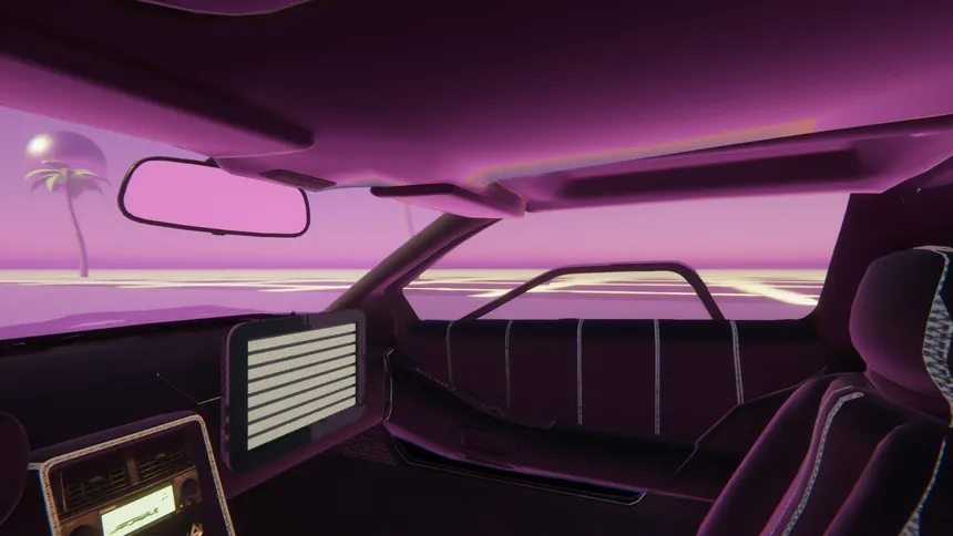 Скриншот 5 к игре Vaporwave Road VR