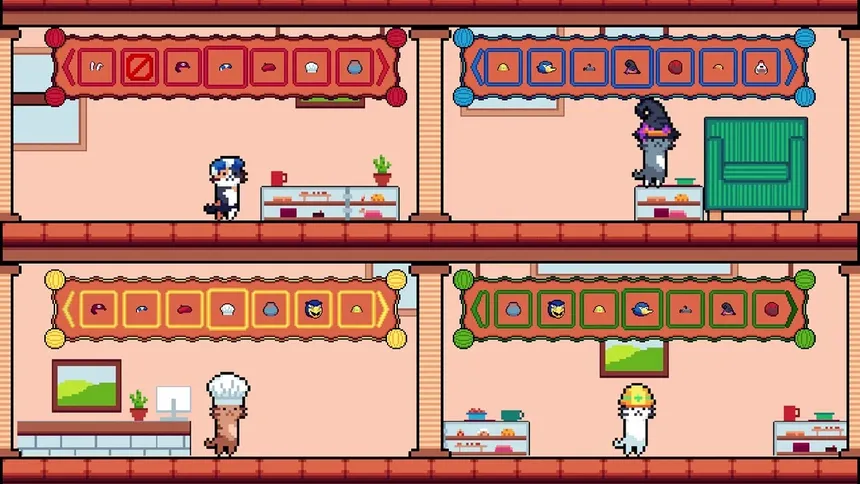 Скриншот 1 к игре Stabby Cats