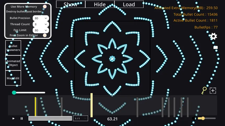 Скриншот 1 к игре Bullet Art