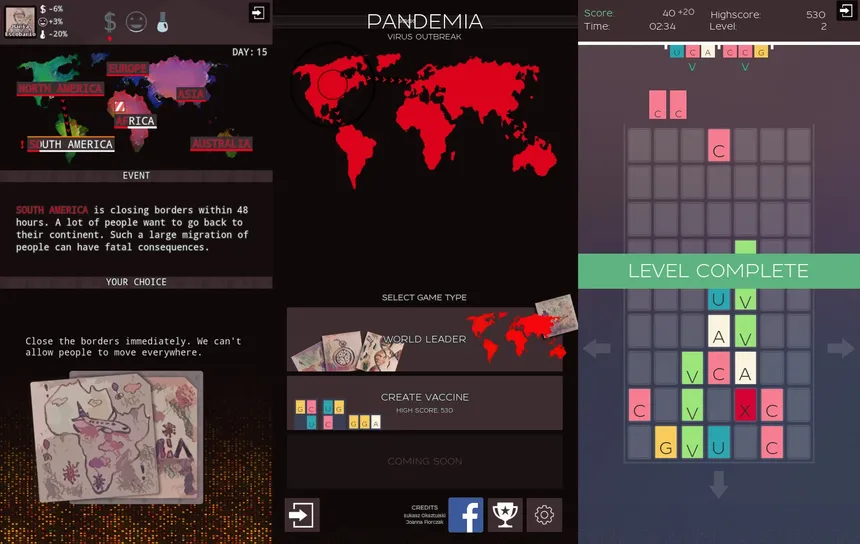 Скриншот 1 к игре Pandemia: Virus Outbreak