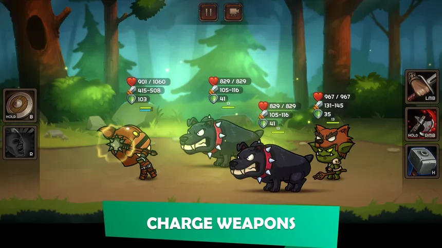 Скриншот 4 к игре Kinda Heroes: The cutest RPG ever!