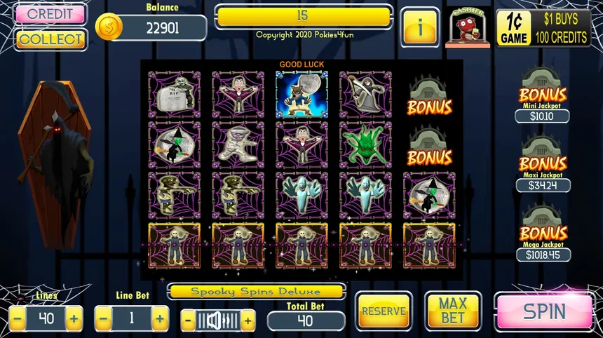 Скриншот 1 к игре Spooky Spins Deluxe Steam Edition