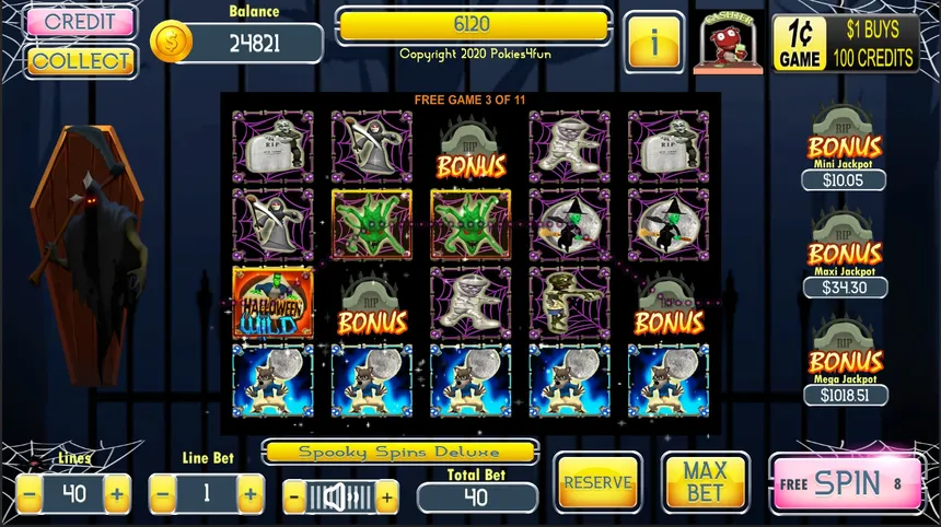 Скриншот 3 к игре Spooky Spins Deluxe Steam Edition