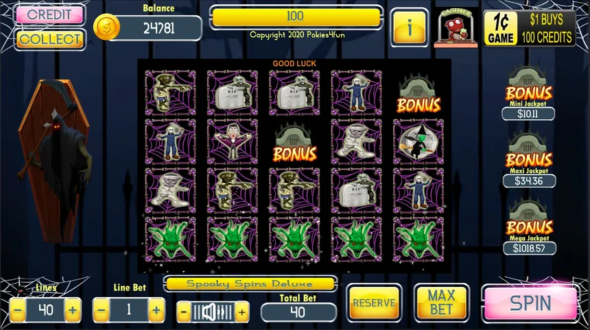 Скриншот 4 к игре Spooky Spins Deluxe Steam Edition