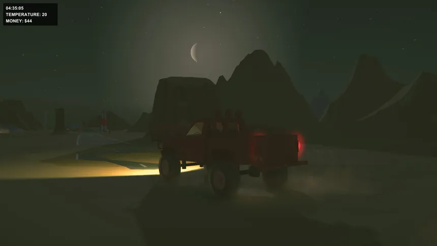 Скриншот 2 к игре Long Car Journey - A road trip game