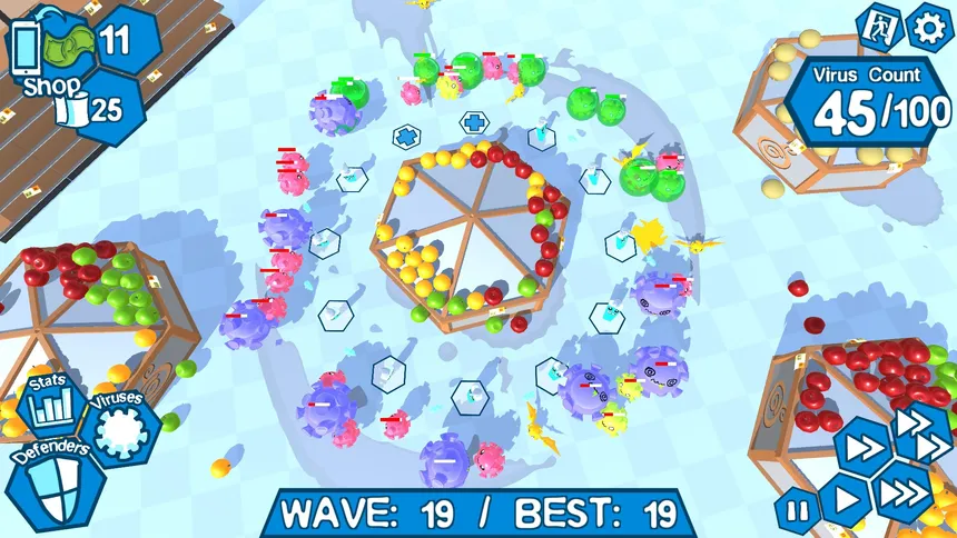 Скриншот 2 к игре COVID Kawaii!