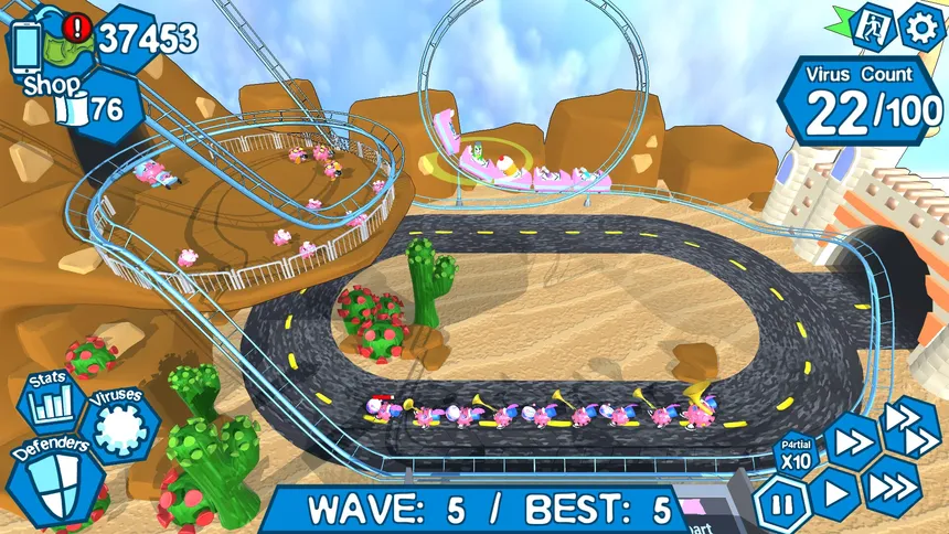 Скриншот 5 к игре COVID Kawaii!