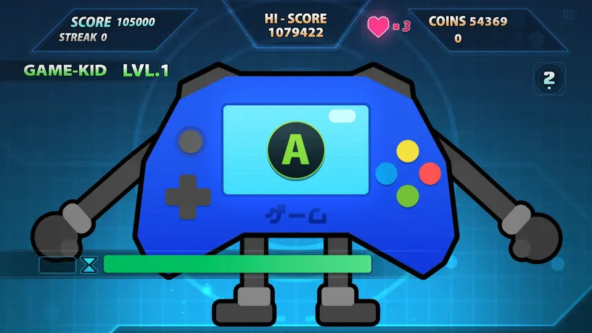 Скриншот 2 к игре Game-Kun: Input Challenge