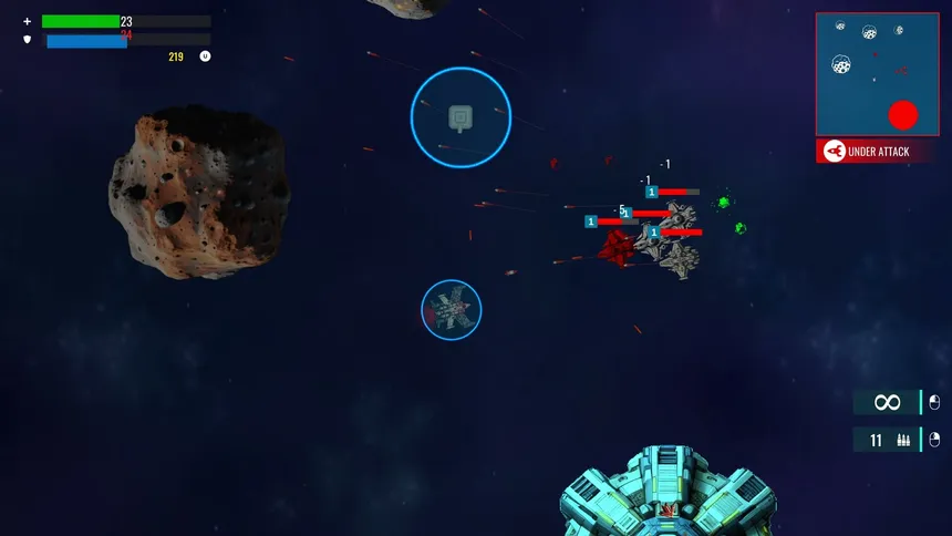 Скриншот 1 к игре Space Battle