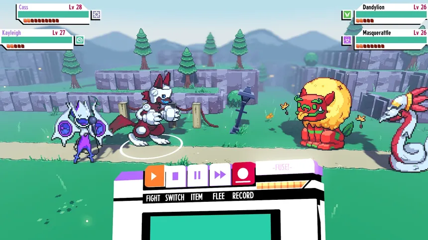 Скриншот 1 к игре Cassette Beasts