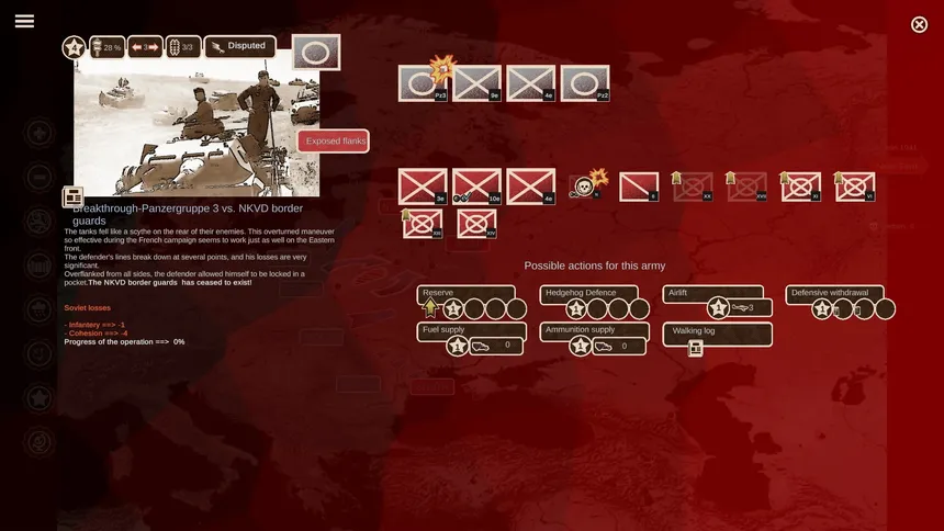 Скриншот 8 к игре Cauldrons of War - Barbarossa