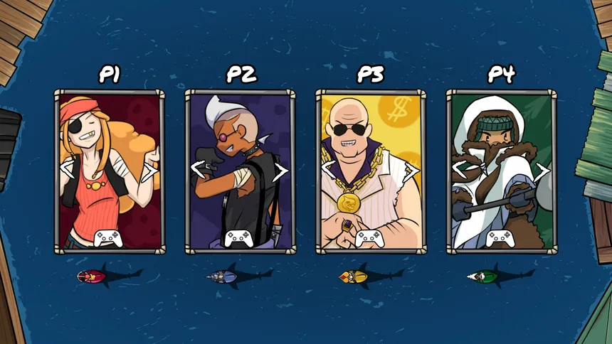 Скриншот 1 к игре HookSharks