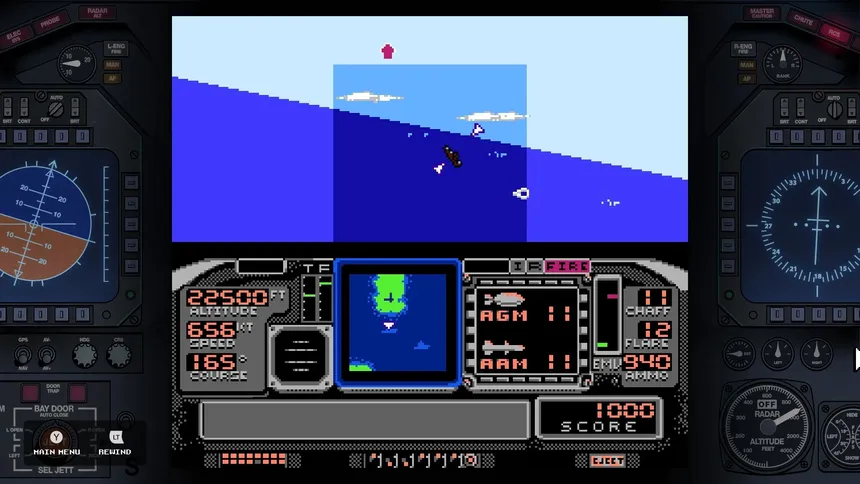 Скриншот 1 к игре F-117A Stealth Fighter (NES edition)