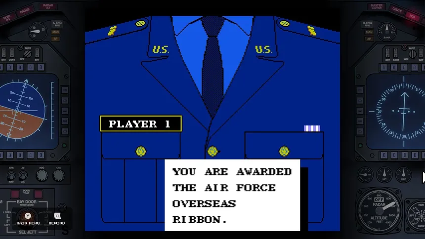 Скриншот 3 к игре F-117A Stealth Fighter (NES edition)