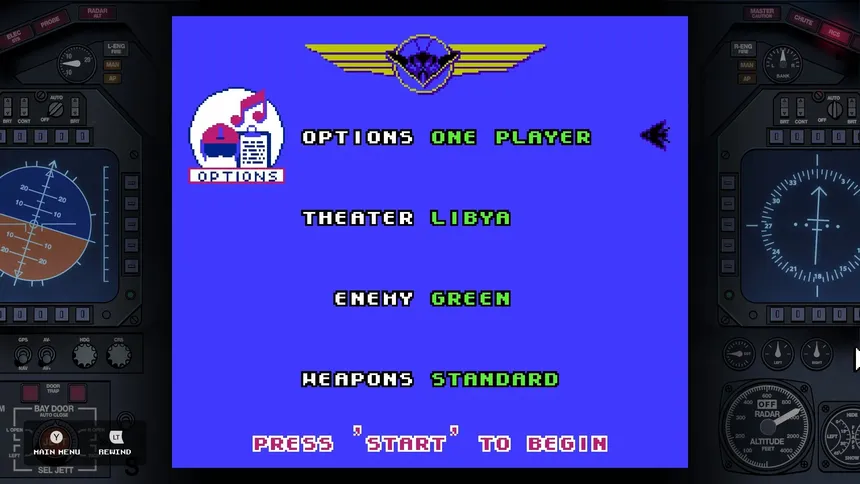 Скриншот 4 к игре F-117A Stealth Fighter (NES edition)