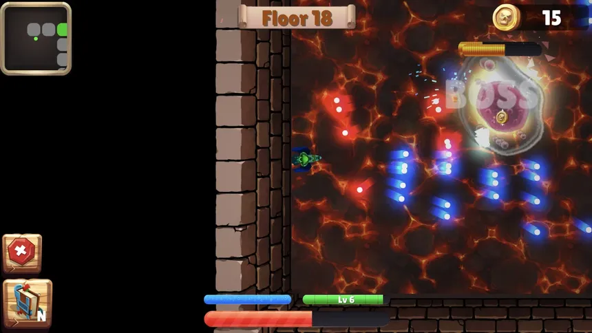 Скриншот 2 к игре Virus Madness - Dungeons of your Body