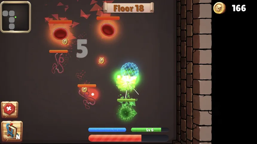 Скриншот 4 к игре Virus Madness - Dungeons of your Body