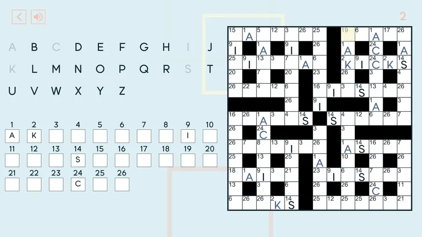 Скриншот 4 к игре Simply Puzzles: Codewords