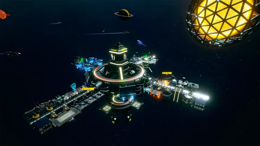 Скриншот 1 к игре Space Station Tycoon