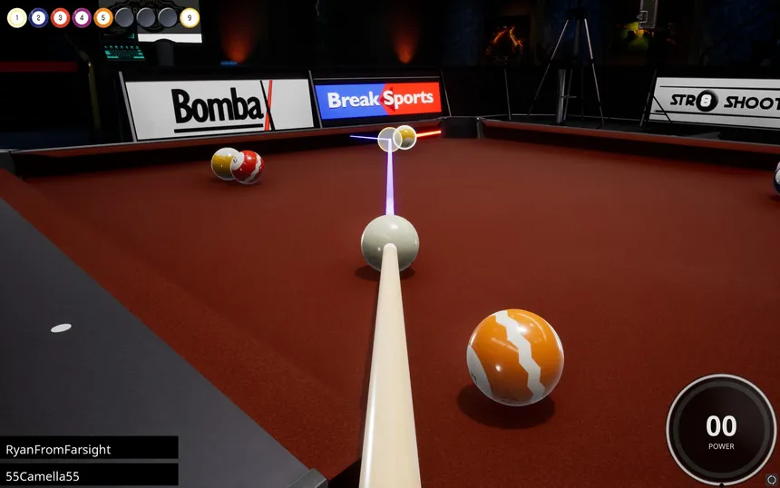 Скриншот 1 к игре Brunswick Pro Billiards