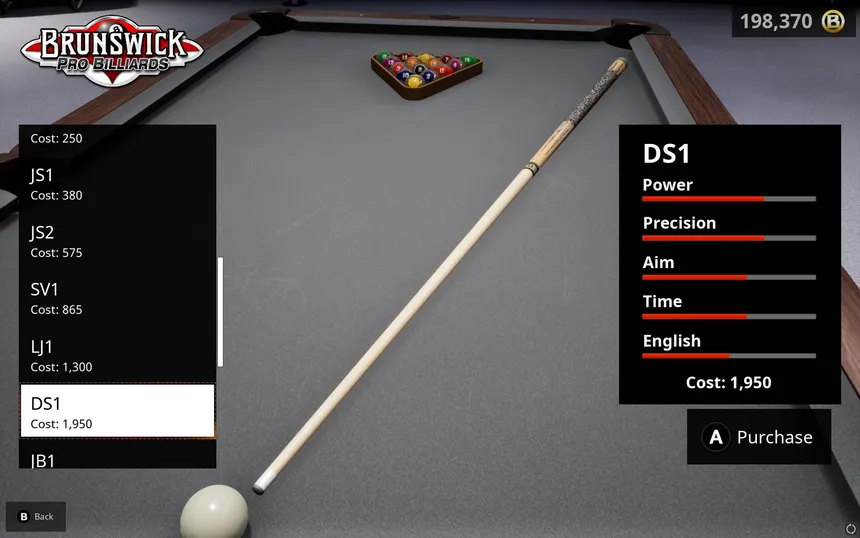 Скриншот 3 к игре Brunswick Pro Billiards
