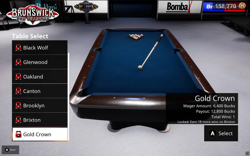 Скриншот 6 к игре Brunswick Pro Billiards