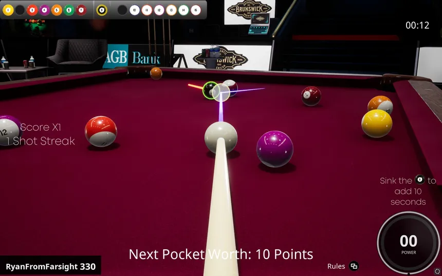 Скриншот 8 к игре Brunswick Pro Billiards