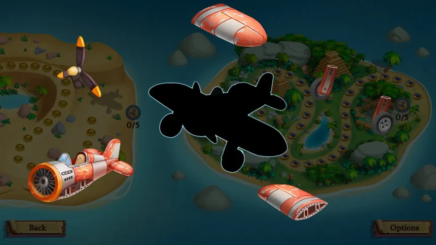 Скриншот 3 к игре Adventure mosaics. Small Islanders