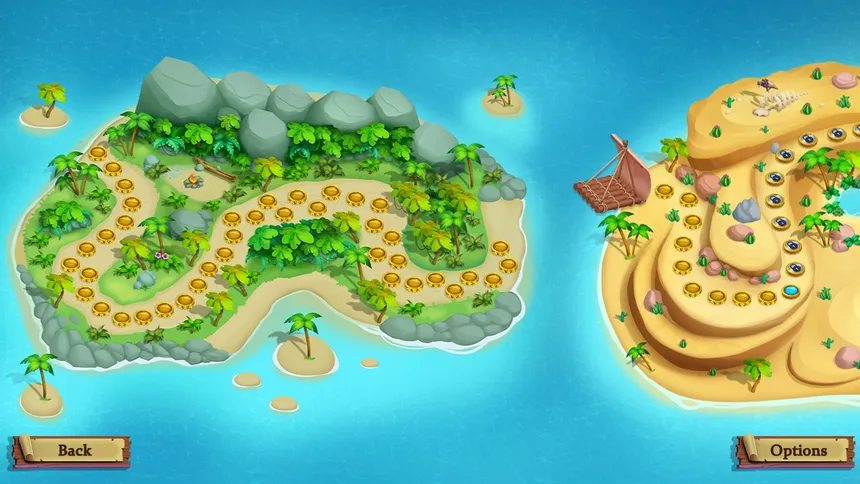Скриншот 5 к игре Adventure mosaics. Small Islanders