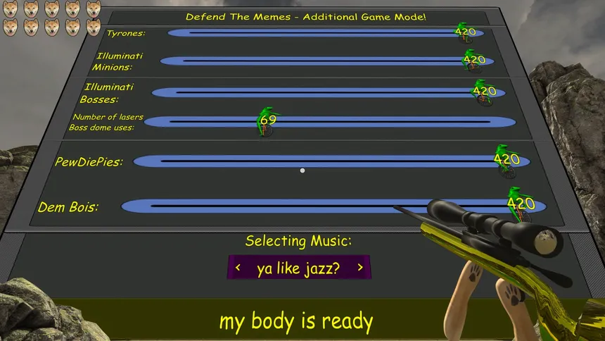 Скриншот 5 к игре Quickscoper Doge: The Dank Illuminati Memes