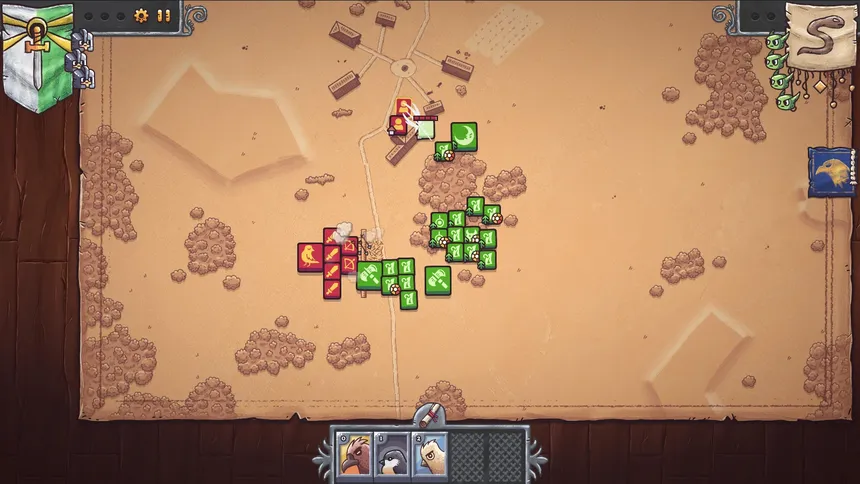 Скриншот 2 к игре Winter Falling: Battle Tactics