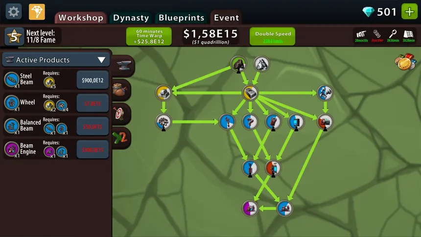 Скриншот 6 к игре Crafting Idle Clicker