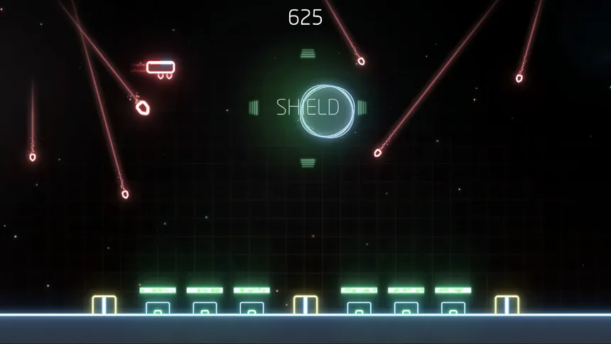 Скриншот 2 к игре Missile Command: Recharged (2020)