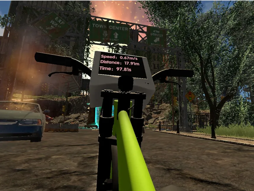 Скриншот 3 к игре VR веселые спортивные упражнения