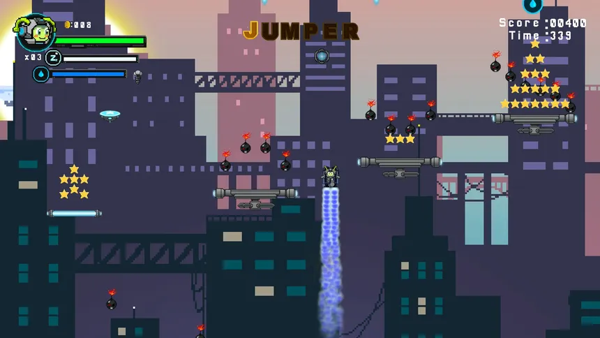 Скриншот 1 к игре Jumper Starman