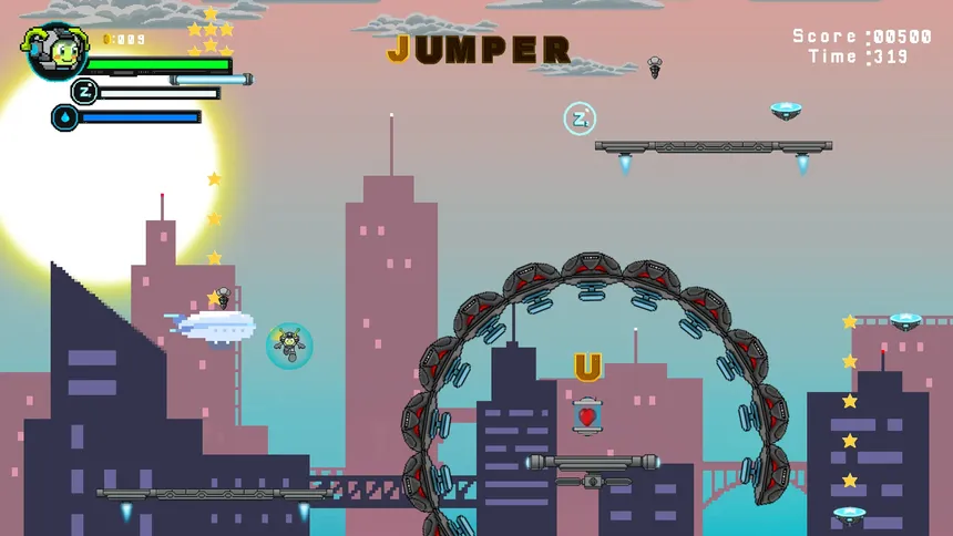 Скриншот 2 к игре Jumper Starman
