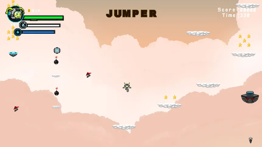 Скриншот 4 к игре Jumper Starman