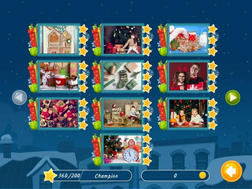 Скриншот 1 к игре Holiday Mosaics Christmas Puzzles
