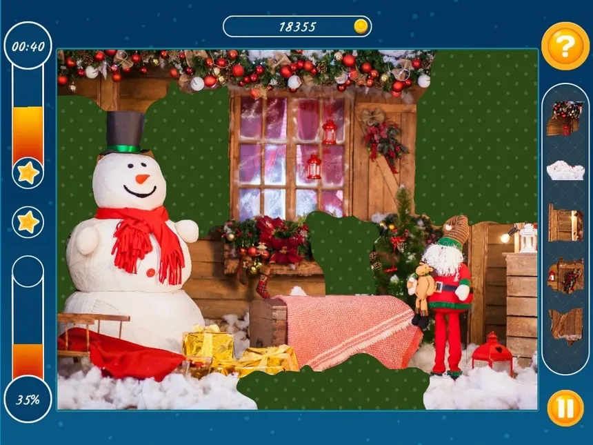 Скриншот 4 к игре Holiday Mosaics Christmas Puzzles
