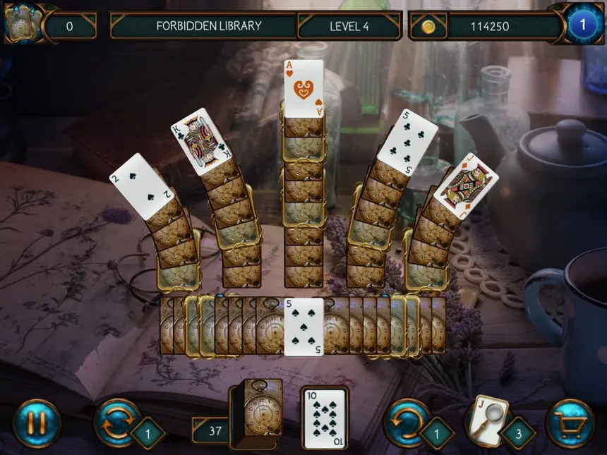 Скриншот 2 к игре Detective Solitaire Inspector Magic and the Man Without Face
