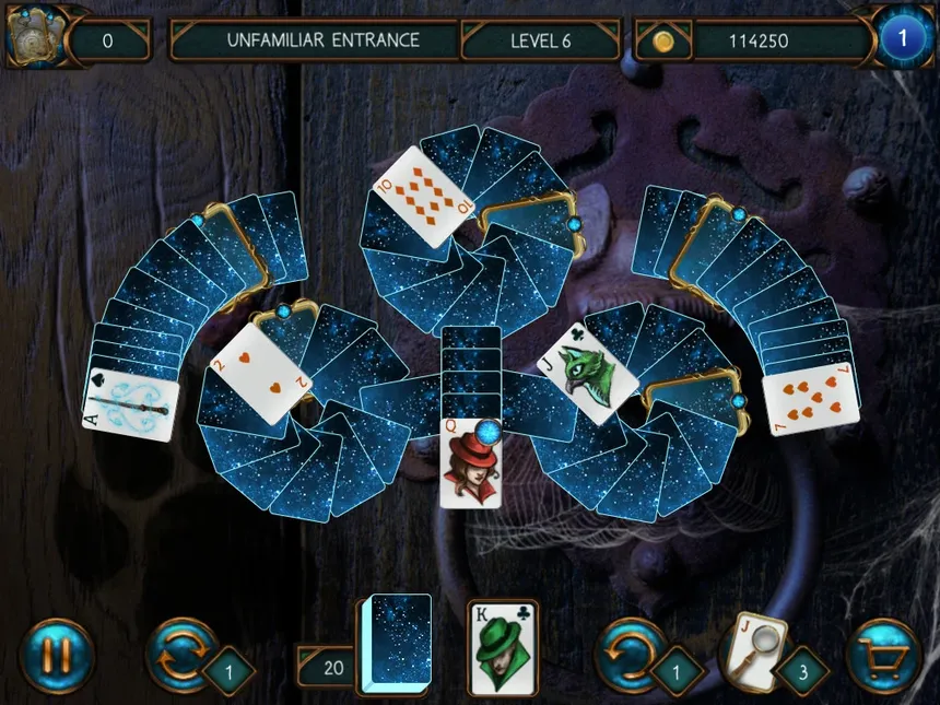 Скриншот 3 к игре Detective Solitaire Inspector Magic and the Man Without Face