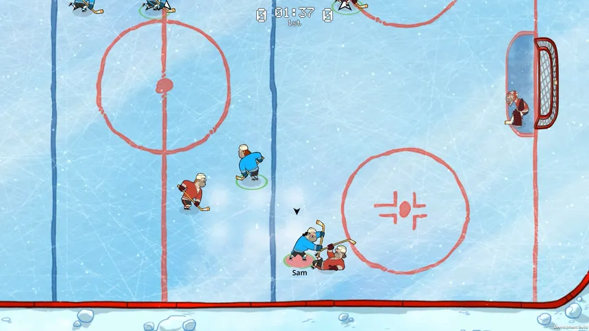 Скриншот 4 к игре Hoser Hockey