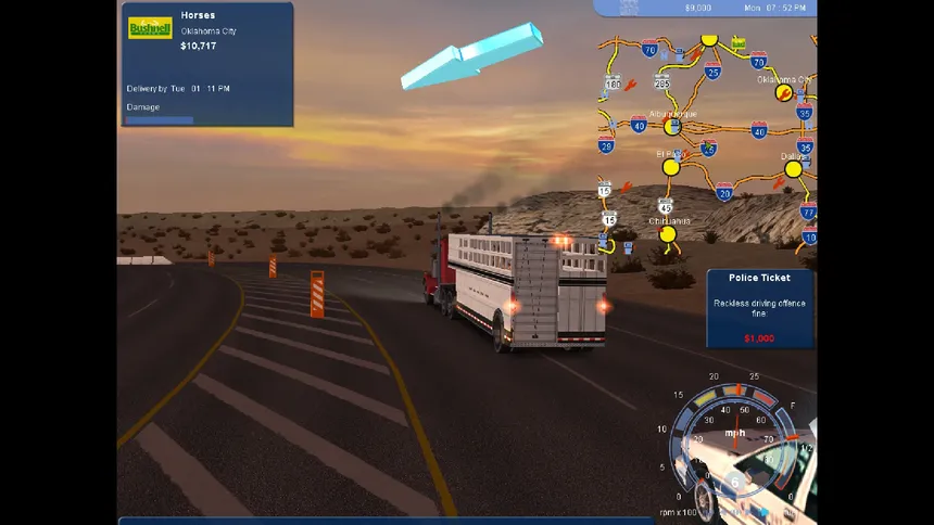 Скриншот 2 к игре 18 Wheels of Steel: Pedal to the Metal