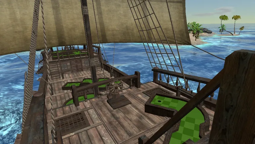 Скриншот 5 к игре Pirate Island Mini Golf VR