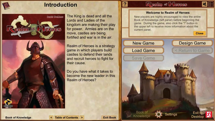 Скриншот 1 к игре Realm of Heroes
