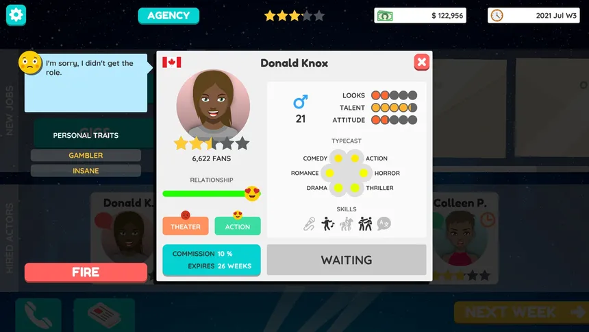 Скриншот 2 к игре Actor Tycoon 2