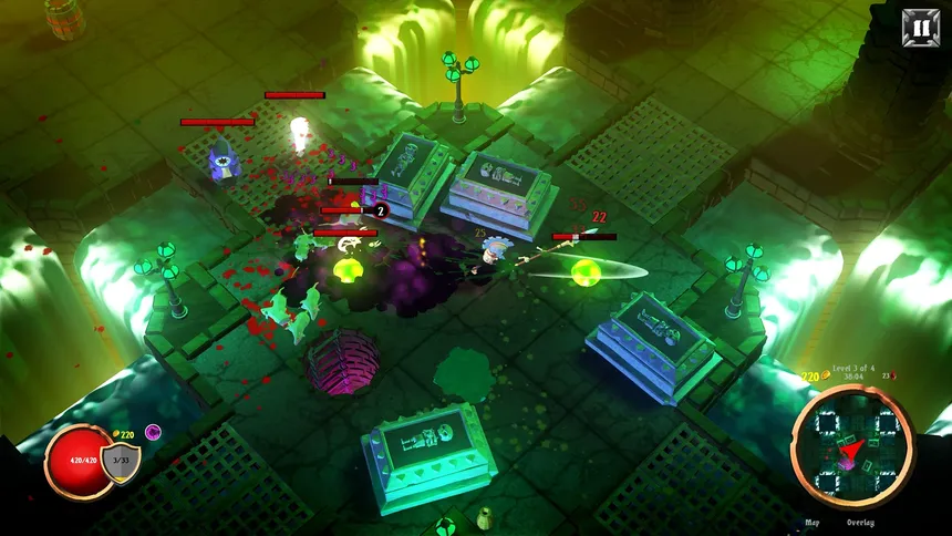 Скриншот 4 к игре Skeletal Avenger